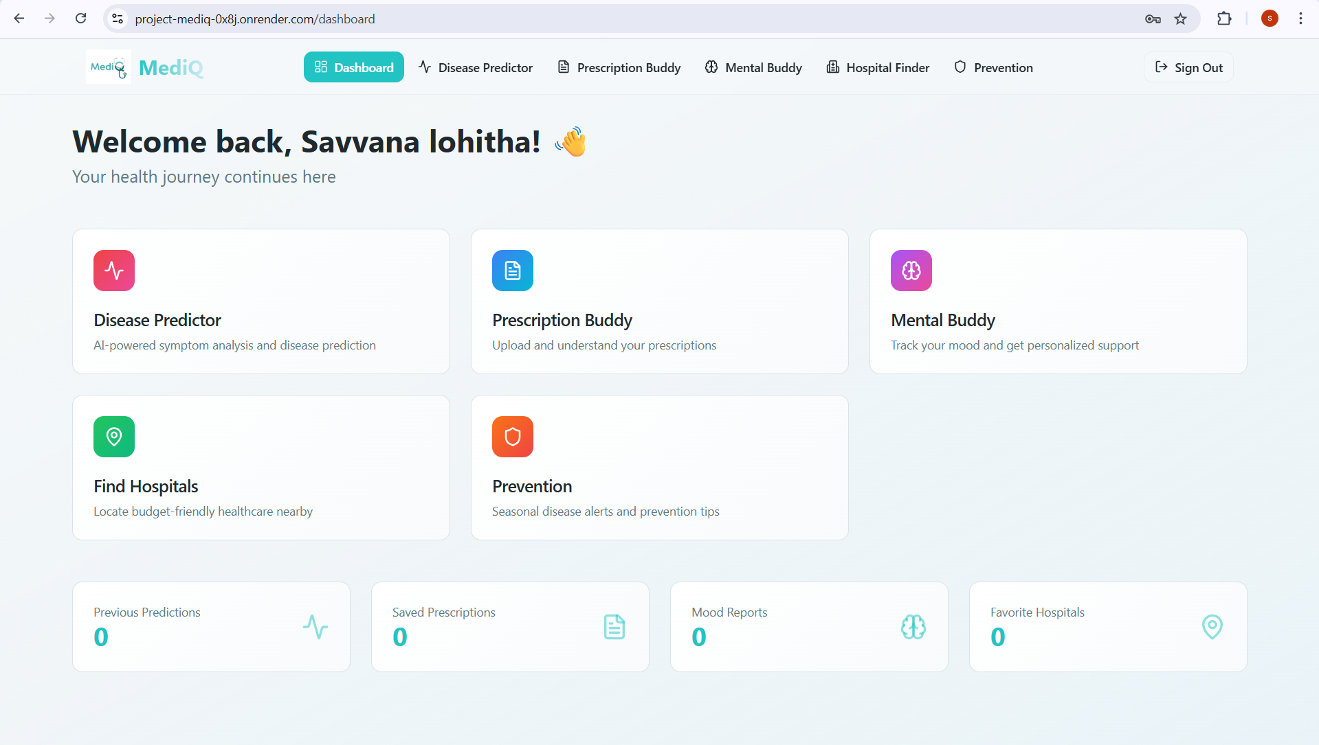 MediQ Health Platform